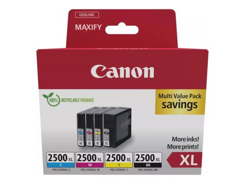 Canon PGI-2500XL Tintapatron Multipack 1x70,9 ml + 3x19,3 ml