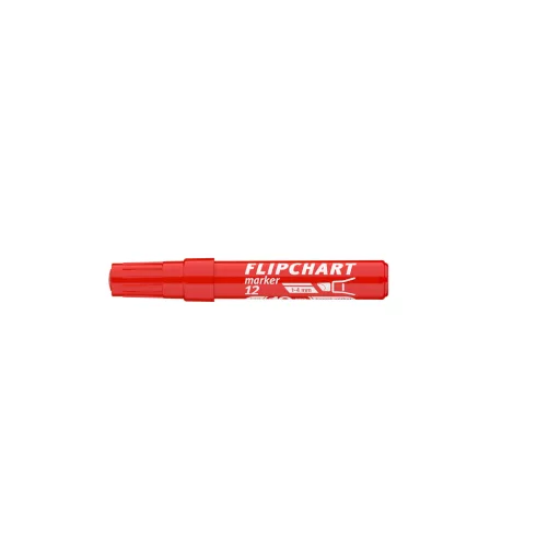 Flipchart marker vízbázisú 1-4mm, vágott Artip 12 piros – Tonerklinika Debrecen