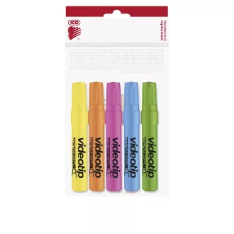 Szövegkiemelő 1-4mm, Videotip Ico 5 klf.szín – Tonerklinika Debrecen