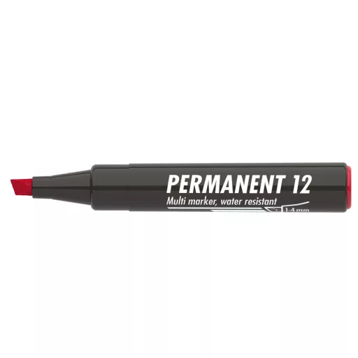 Alkoholos marker 1-4mm, vágott Ico 12 piros – Tonerklinika Debrecen