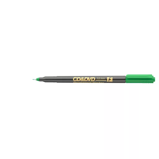 Alkoholos marker 0,5mm, CD/DVD F Ico, zöld – Tonerklinika Debrecen