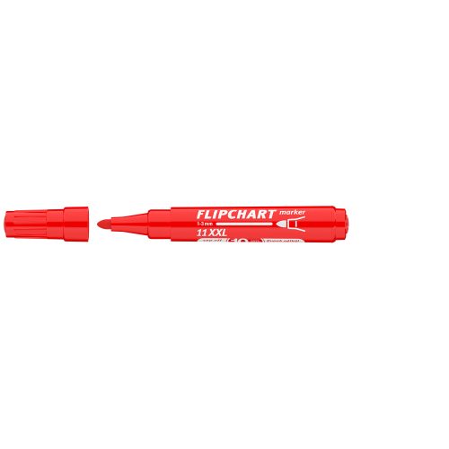 Flipchart marker vízbázisú 3mm, kerek Artip 11XXL piros 