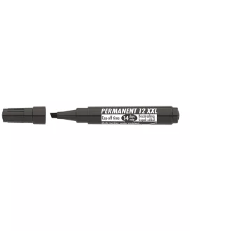 Alkoholos marker 1-4mm, vágott Ico 12XXL fekete – Tonerklinika Debrecen