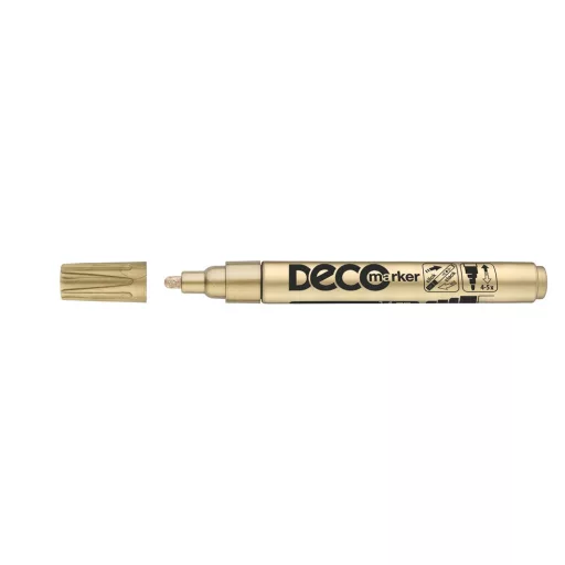Lakkmarker, decomarker 2-4mm, kerek Ico arany – Tonerklinika Debrecen