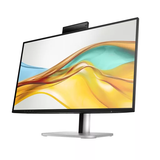 HP S5 Pro 524pnm 24", Anti-Glare, IPS, Black&Silver, 16:9, 1920x1080@100Hz, 5ms, 178°/178°, 350nits,  1500:1, 93PPI,  CG:100%, 2xUSB-C, 3xUSB-A,1xRJ-45, 1xHDMI, 1xDP,1xDP out, HDCPSupport, Camera, Spe