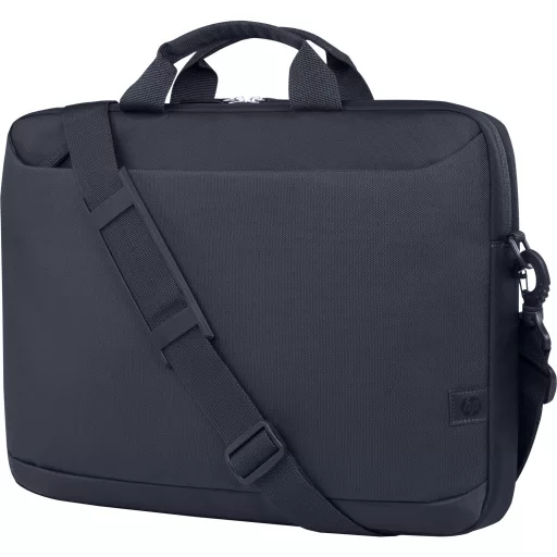 HP Everyday 16 hüvelykes laptoptáska A08KHUT; Ajánlott maximális laptopméret (metrikus) 380 x 240 x 30 mm;100% poliészter; Párnázott laptopzseb;szürke, 3év gar