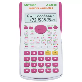 Számológép tudományos 240 funkciós pink Antilop A-8200C – Tonerklinika Debrecen