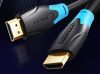 Vention HDMI (8K, szövet, fekete), 2m, kábel