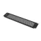 Lanberg AK-1412-B 19" 2U fekete fém hálós/perforált vakpanel