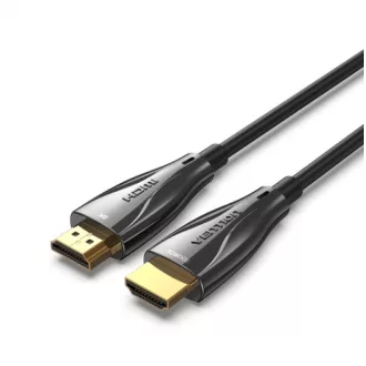   Vention HDMI/M -> HDMI/M HD, (8K, optikai kábel, fekete, 1080P@160Hz /2K@144Hz /4K@120Hz / 8K@60Hz, Átviteli sebesség: 48Gbps), 20m, kábel