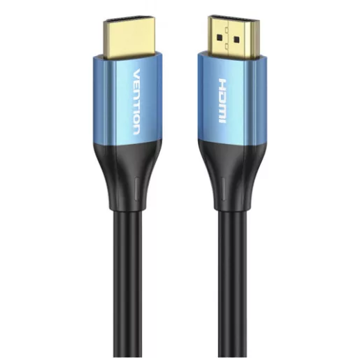 Vention HDMI/M -> HDMI/M (4K, HD, Alu, kék), 2m, kábel