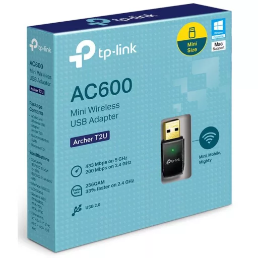 TP-LINK ADAPTER ARCHER T2U USB AC600 Mini Wireless USB