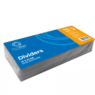 Elválasztócsík, karton 190g. 10,5x24cm, 100 db/csomag, Bluering® fehér – Tonerklinika Debrecen