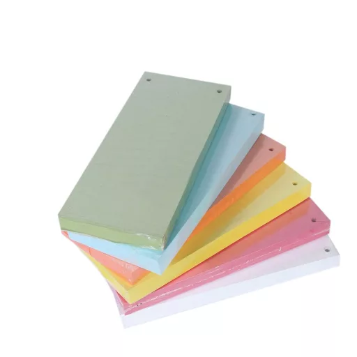 Elválasztócsík, karton 190g. 10,5x24cm, 100 db/csomag, Bluering® fehér – Tonerklinika Debrecen