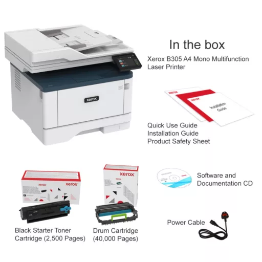 Xerox B305DNW ADF mono MFP nyomtató Debrecen – Tonerklinika