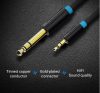 Vention 6.5mm jack/M -> 3.5mm jack/M,  (audio,fekete), 3m, kábel