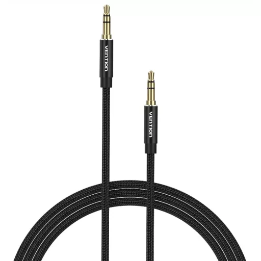 Vention 3.5mm jack/M ->  3.5mm jack/M,  (audio,szövet), 2m, kábel