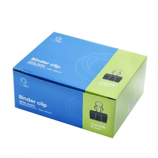 Binderkapocs 51mm, 12 db/doboz, Bluering® – Tonerklinika Debrecen
