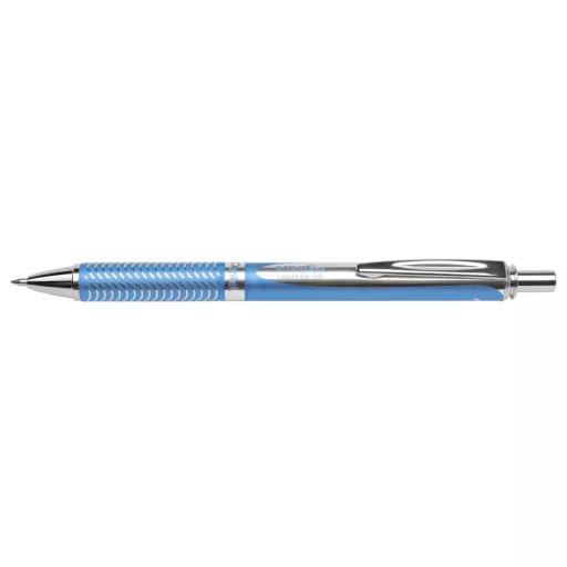 Rollertoll 0,35mm, fém skyblue test, Pentel Energel BL407S-A, írásszín kék – Tonerklinika Debrecen
