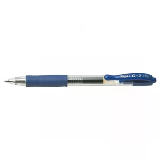 Zseléstoll 0,5mm, nyomógombos Pilot G-2, írásszín kék – Tonerklinika Debrecen