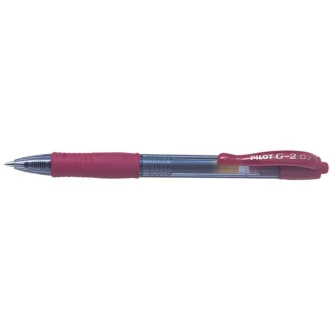 Zseléstoll 0,7mm, nyomógombos Pilot G-2, írásszín piros – Tonerklinika Debrecen