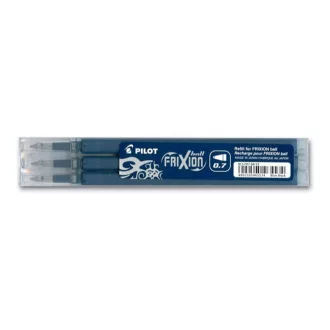 Rollertoll betét golyóméret 0,7mm, 3 db/csom Pilot Frixion Ball, írásszín tintakék – Tonerklinika Debrecen