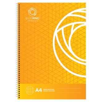 Bluering Spirálfüzet A4, 70lap Bluering® franciakockás – Tonerklinika Debrecen