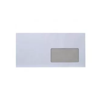 Boríték LC6/5 enyvezett bélésnyomott jobb ablakos 45x90mm 114x229mm J20A15 Bluering® fehér – Tonerklinika Debrecen