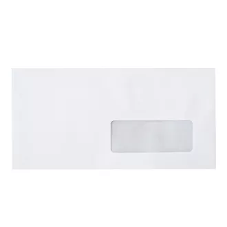 Boríték LC6/5 enyvezett bélésnyomott jobb ablakos 35x90mm 114x229mm J28A20 Bluering® fehér – Tonerklinika Debrecen