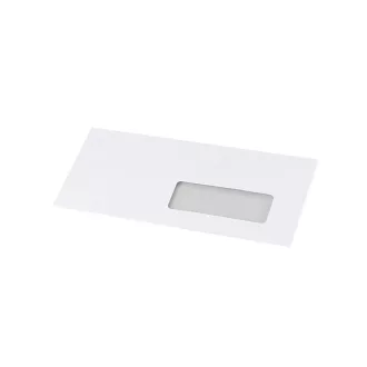 Boríték LA4 enyvezett bélésnyomott jobb ablakos 35x90mm 110 × 220mm J28A20 Bluering® fehér – Tonerklinika Debrecen