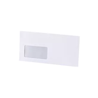 Boríték LA4 enyvezett bélésnyomott bal ablakos 35x90mm A20B20 Bluering® fehér – Tonerklinika Debrecen