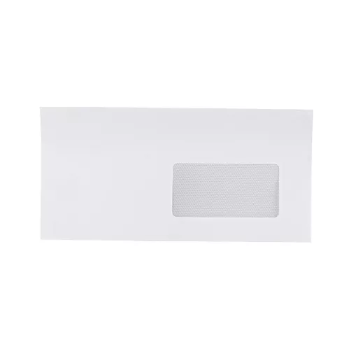 Boríték LA4 enyvezett bélésnyomott jobb ablakos 45x90mm 110 × 220mm J20A15 Bluering® fehér – Tonerklinika Debrecen