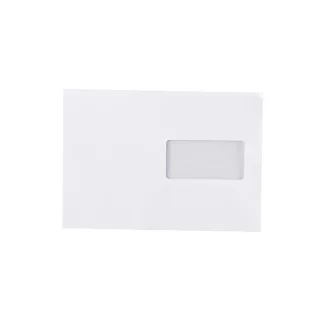 Boríték LC/5 enyvezett bélésnyomott jobb ablakos 45x90mm 162x229mm J20A60 Bluering® fehér – Tonerklinika Debrecen