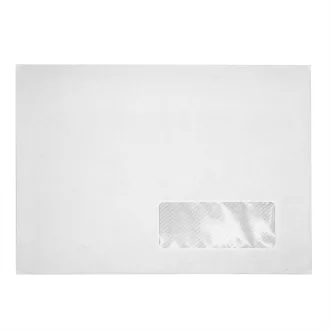 Boríték LC/5 öntapadó bélésnyomott jobb ablakos 35x90mm 162x229mm J28A20 Bluering® fehér – Tonerklinika Debrecen