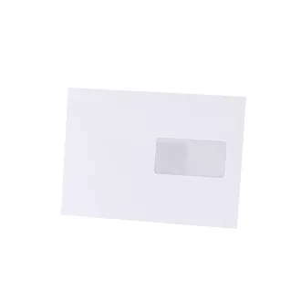 Boríték LC/5 szilikonos bélésnyomott jobb ablakos 45x90mm 162x229mm J20A60 Bluering® fehér – Tonerklinika Debrecen
