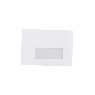 Boríték LC/6 enyvezett bélésnyomott jobb ablakos 35x90mm 114x162mm J28A20 Bluering® fehér – Tonerklinika Debrecen