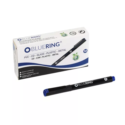 Rostirón, tűfilc alkoholos 1mm, OHP Bluering® M kék – Tonerklinika Debrecen