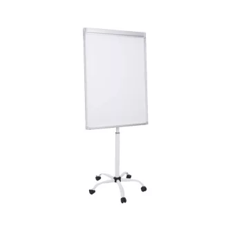 Flipchart tábla mobil 70x100cm, mágneses alukeretes 5 görgős, Bluering® – Tonerklinika Debrecen