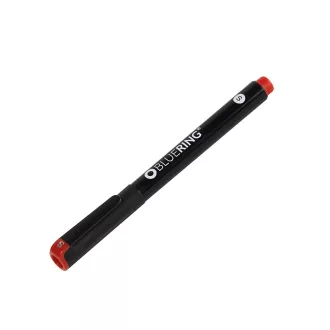 Rostirón, tűfilc alkoholos 0,4mm, OHP Bluering® S piros – Tonerklinika Debrecen