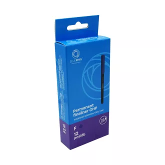 Rostirón, tűfilc alkoholos 0,5mm, OHP Bluering® F kék – Tonerklinika Debrecen