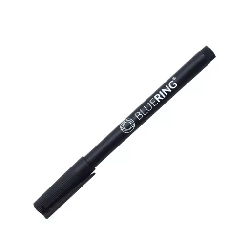 Rostirón, tűfilc alkoholos 0,5mm, OHP Bluering® F fekete – Tonerklinika Debrecen