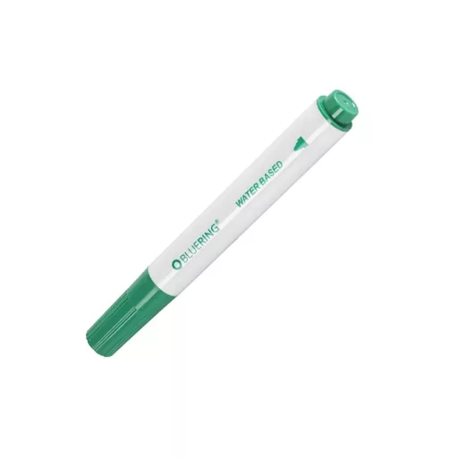 Flipchart marker rostirón vizes kerek végű 3mm, Bluering® zöld – Tonerklinika Debrecen