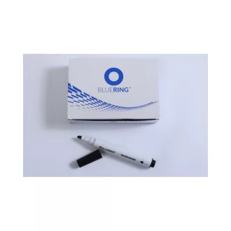 Flipchart marker rostirón vizes vágott végű 1-4mm, Bluering® fekete – Tonerklinika Debrecen