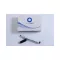 Flipchart marker rostirón vizes vágott végű 1-4mm, Bluering® fekete – Tonerklinika Debrecen