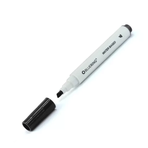 Flipchart marker rostirón vizes vágott végű 1-4mm, Bluering® fekete – Tonerklinika Debrecen