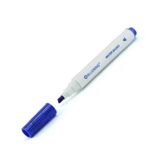 Flipchart marker rostirón vizes vágott végű 1-4mm, Bluering® kék – Tonerklinika Debrecen