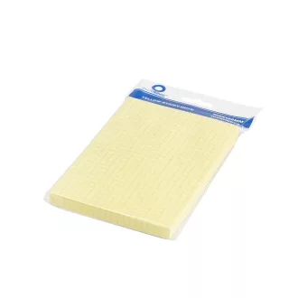 Jegyzettömb öntapadó, 102x152mm, 100lap, Bluering® , kockás sárga – Tonerklinika Debrecen