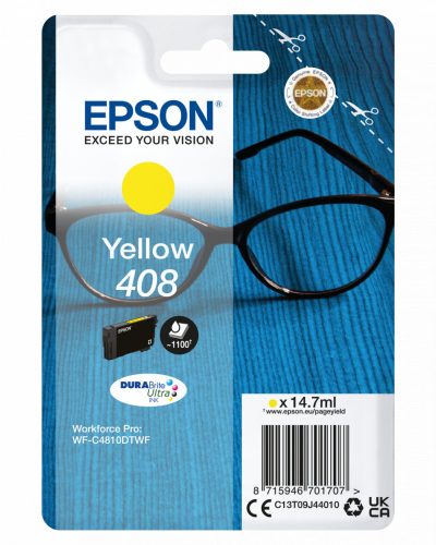 Epson T09J4 Tintapatron Yellow 14,7ml No.408