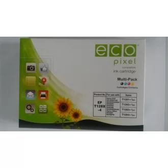 Utángyártott EPSON T1285 Tintapatron Multipack  4 db-os ECOPIXEL BRAND – Tonerklinika Debrecen