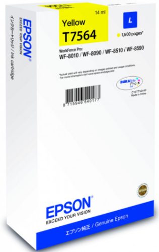 Epson T7564 Patron Yellow 1,5K /o/